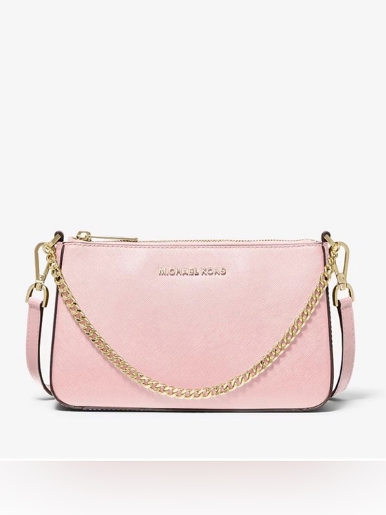 Michael Kors Handbags - MICHEAL KORS 100% Leather, Powder Blush w/ Gold Accents, also red & black